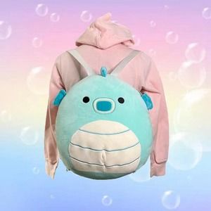 Sheldon the Seahorse 12” Squishmallow Backpack